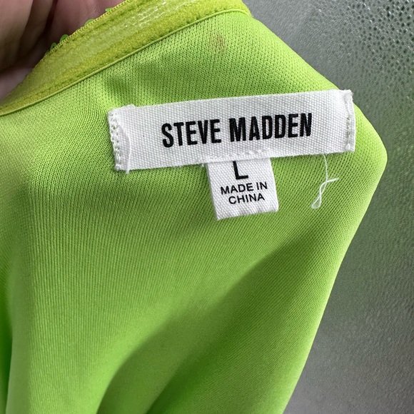 Steve Madden KATYA ONE-SHOULDER SEQUIN MINIDRESS worn once - Picture 8 of 11